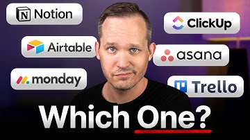 What Is The Best Project Management Software? (Asana vs ClickUp vs Notion vs Airtable vs Monday.com)