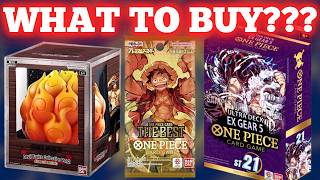 EVERY AVAILABLE AND UPCOMING PRODUCTS FOR THE ONE PIECE CARD GAME! ULTIMATE BUYERS GUIDE!