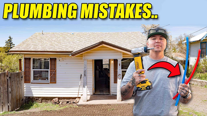 This SIMPLE Plumbing Mistake Cost Me!