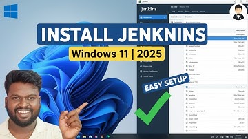 Jenkins Installation Windows 11 - EASY Step-by-Step Guide for Beginners (2025)