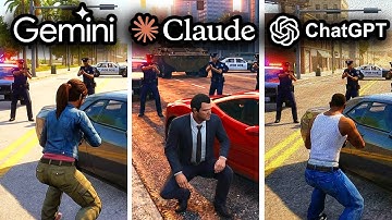 ChatGPT vs Gemini vs Opus 4.5 Make GTA 6 From Scratch