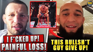 DEVASTATED Reinier De Ridder’s FIRST REACTION to UFC Vancouver loss! Khamzat Chimaev MOCKS RDR
