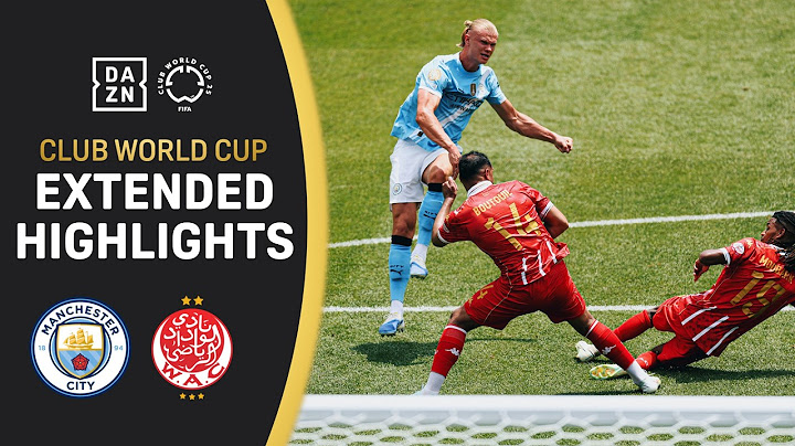 Manchester City vs. Wydad AC | FIFA Club World Cup Extended Highlights