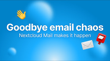 Imagine having one inbox for all of your email accounts. 😮 Nextcloud Mail makes it happen!