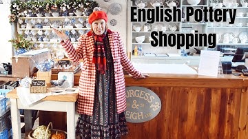 English Pottery Shopping at Emma Bridgewater, Burleigh & Spode