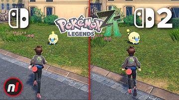 Pokémon Legends Z-A - Switch/Switch 2 Comparison