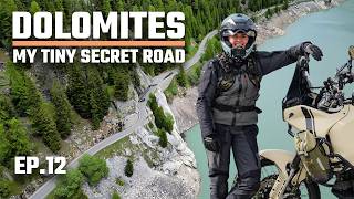 Lesser known but BEAUTIFUL twisty roads - DOLOMITES Italy motorcycle solo trip - EP.12