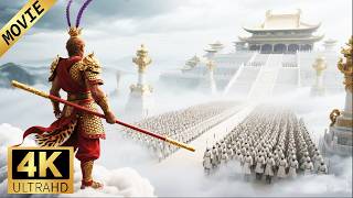 🔥Monkey King Full Movie 2025：30萬天兵天將活捉孫悟空，誰料孫悟空一招反殺，血拼突圍！#功夫 #chinesedrama #china   #武侠 #kungfu