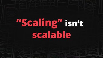 The AI Scaling Problem