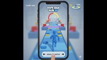 NK Games Web |Breaking Rope-Man Run 3D: Discovering Game-Breaking Glitches!