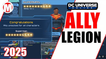 DCUO How to use the New Ally Legion System