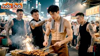 Preman Palak Penjual Sate, 1 Menit Kemudian Mereka Tiarap! Ternyata Dia Mantan Pasukan Elit!#drama