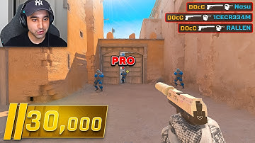 I PLAYED VS A PRO PLAYER IN PREMIER...