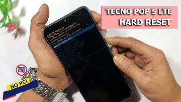 HOW TO TECNO POP 5 LTE HARD RESET - TECNO BD4 PATTERN UNLOCK