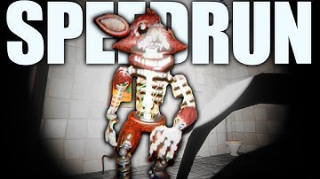 SPEEDRUNNING The Hello Neighbor Foxy Mod (Act 3 Speedrun)