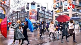 Zurich Under Rain and Wind: A Unique Walking Tour 🇨🇭