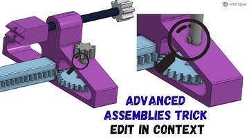 Advanced Assembly Trick Onshape Edit in Context