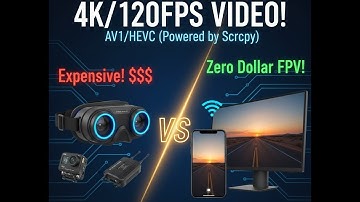 Zero Dollar, 4K/120FPS Video Transmitter with AV1/HEVC (Powered by Scrcpy)