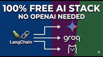 Build AI Apps for FREE: LangChain + Gemini, Groq & Ollama (2025 Guide)