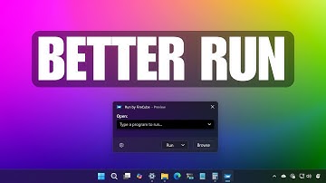 This Run (Win+R) Dialog is Better than the One on Windows 11