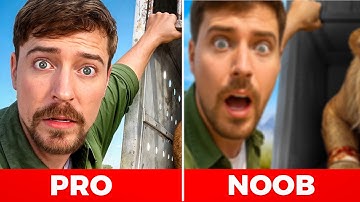 Noob vs Pro Design Challenge | Beginner Recreates MrBeast Thumbnail