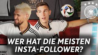 'Die größte Naschkatze im DFB Team?' 🍫 | Andrich & Schlotterbeck beim DFB-Spieler-Ranking