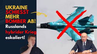 Ukraine shoots down Russian jets! Russia's hybrid war escalates!