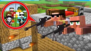 Carry and Doorbin Became Secret Snipers in Minecraft!