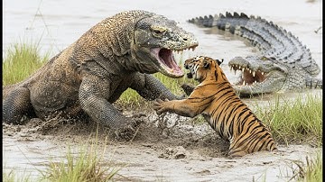 Komodo Dragon Epic Battles: Apex Predator Showdown