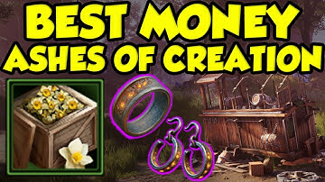 BEST ASHES OF CREATION MONEY MAKING GUIDE! Best Ways To Get Gold In Ashes Of Creation Early Access!