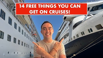 14 Things You Can Get for FREE on Cruise Ships!