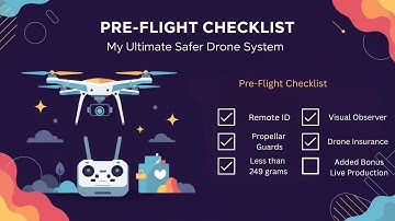 Pre-Event Drone Checklist For Safer Shoots