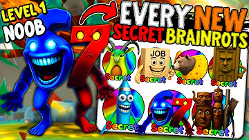 Unlocking MAX Level 67 Secret In Brainrot Evolution Roblox!