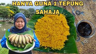 RAHSIA PISANG GORENG SUPER RANGUP! HANYA MENGGUNAKAN 1 TEPUNG SAHAJA| SEDAP MACAM TEPI JALAN PUNYA..