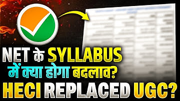 HECI Replaced UGC 2026? | HECI Bill 2025 | UGC NET New Syllabus & Exam Pattern | NTA New Update