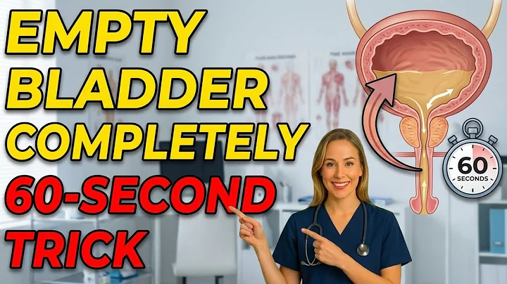 How to Empty Your Bladder Completely: The 60-Second Trick