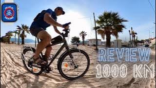 RIVERSIDE Touring 900 - Review 1000 km - décathlon - Cycling Vlog