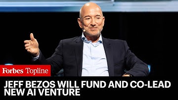 Jeff Bezos Launching $6.2 Billion AI Startup He Will Co-Lead