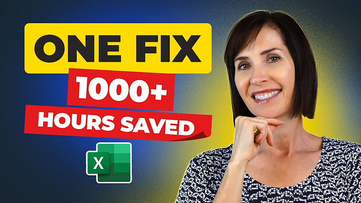 Fix the One Thing Excel Tables Constantly Mess Up (+ Cheat Sheet)
