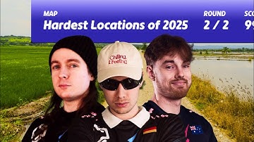 GeoGuessr Pros vs. Hardest Locations of 2025