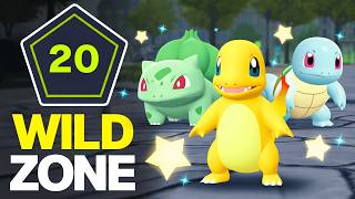 100% Shiny Wild Zone 20 Guide (SHINY STARTERS) I Pokemon Legends Z-A