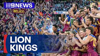 Brisbane Lions defeat Geelong Cats in AFL Grand Final