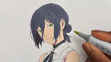 How to Draw Reze from Chainsaw Man – Step by Step (Full Tutorial)