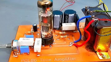 Build a Powerful Tube Amplifier with ECL86 – Vintage Sound at Home!