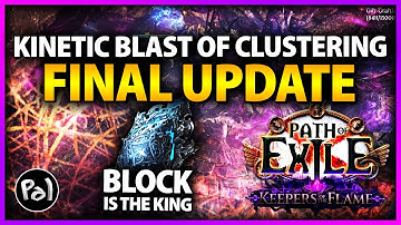 Kinetic Blast of Clustering Hierophant FINAL Update | BLOCK Version % Tips | Path of Exile 3.27