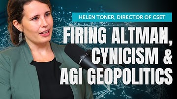 The Geopolitics of AGI | Helen Toner (Director of CSET & past OpenAI board member)