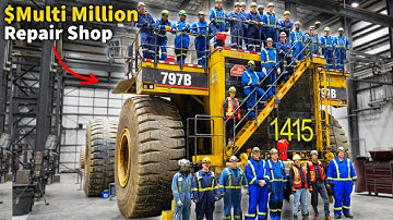 Inside a $ Multi-Million Shop Built to Repair Cat 797
