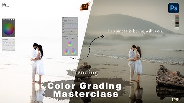 Pre Wedding Colour Grading Secrets 2025 | Professional Photo Editing in Photoshop (हिन्दी में)