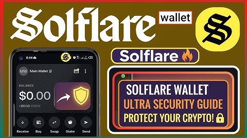 Solflare Wallet Backup 2025: Essential Security Steps to Protect Your Crypto (MUST WATCH)