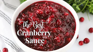 How to make Cranberry Orange Sauce Recipe | Homemade Cranberry Sauce with Fresh Cranberries